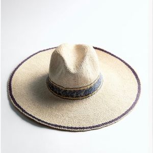 Zara contrast trim hat
